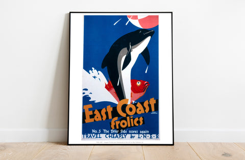 East Coast Frolics No 5 - 11X14inch Premium Art Print