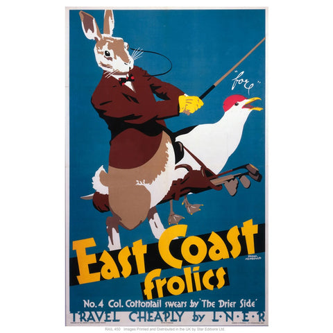 East coast frolics 3 24" x 32" Matte Mounted Print