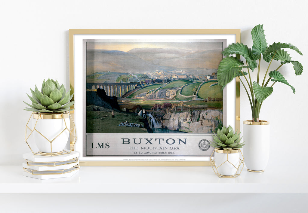 Buxton, The Mountain Spa - 11X14inch Premium Art Print