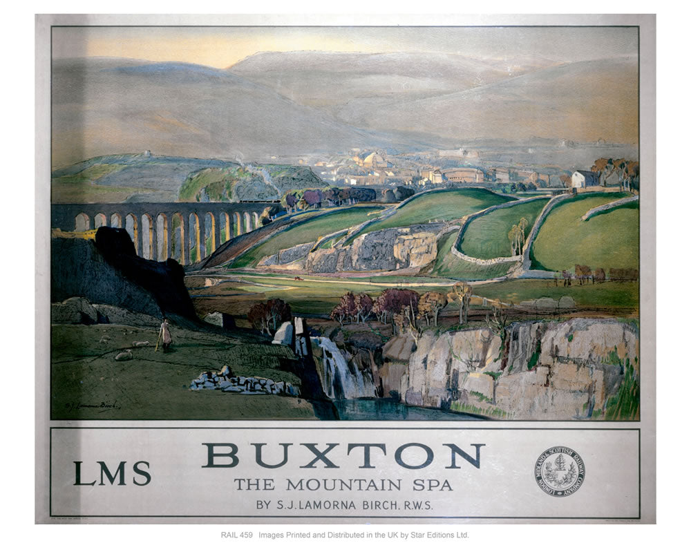 Buxton 24" x 32" Matte Mounted Print