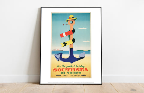 Southsea And Portsmouth, For The Perfect Holiday Art Print