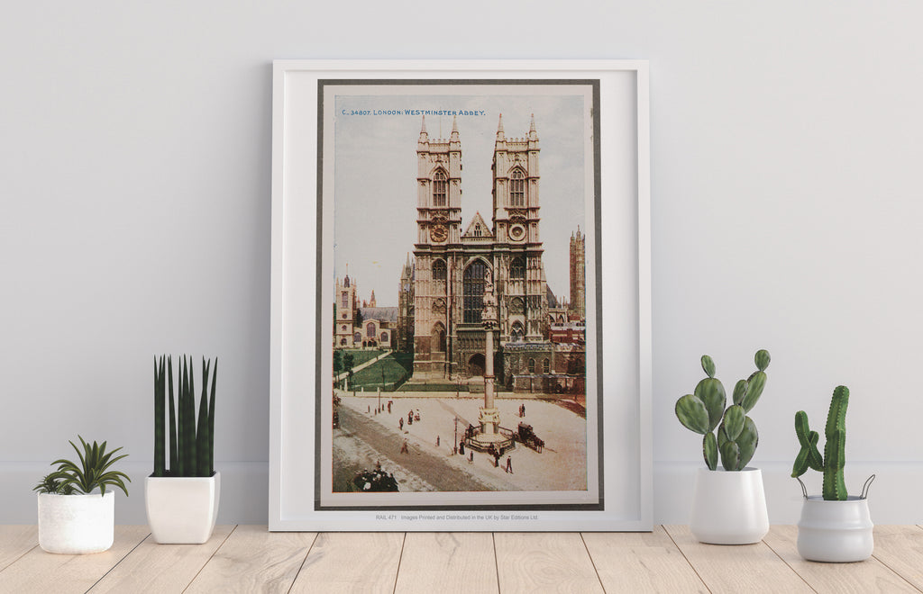 London, Westminster Abbey - 11X14inch Premium Art Print