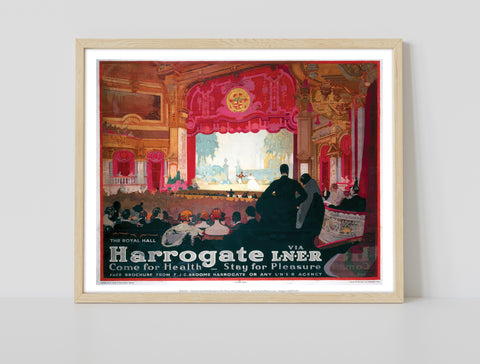 Harrogate - The Royal Hall - 11X14inch Premium Art Print