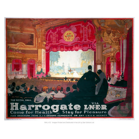 Harrogate by liner 24" x 32" Matte Mounted Print