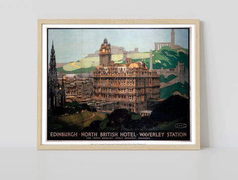 North British Hotel, Edinburgh - 11X14inch Premium Art Print