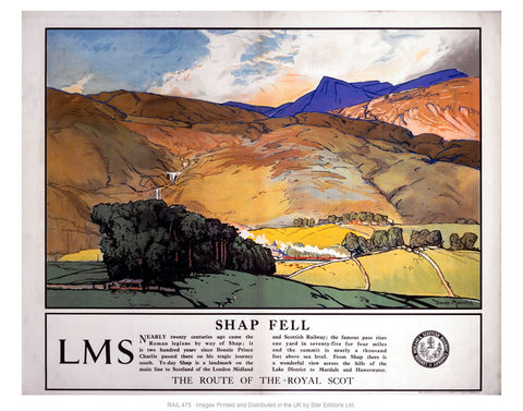 Shap fell 24" x 32" Matte Mounted Print