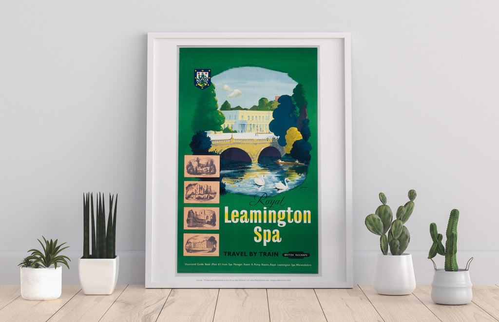 Royal Leamington Spa, Travel By Train - Premium Art Print