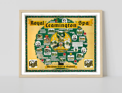 Royal Leamington Spa - Green Heart Of England - Art Print