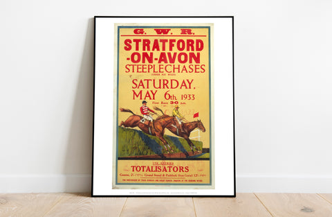 Stratford-Upon-Avon - Steeplechases Race 1933 - Art Print