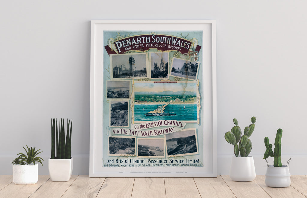 Penarth South Wales And Other Picturesque Resorts Art Print