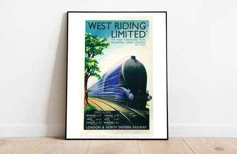 West Riding Limited - Steamline Train - Art Print