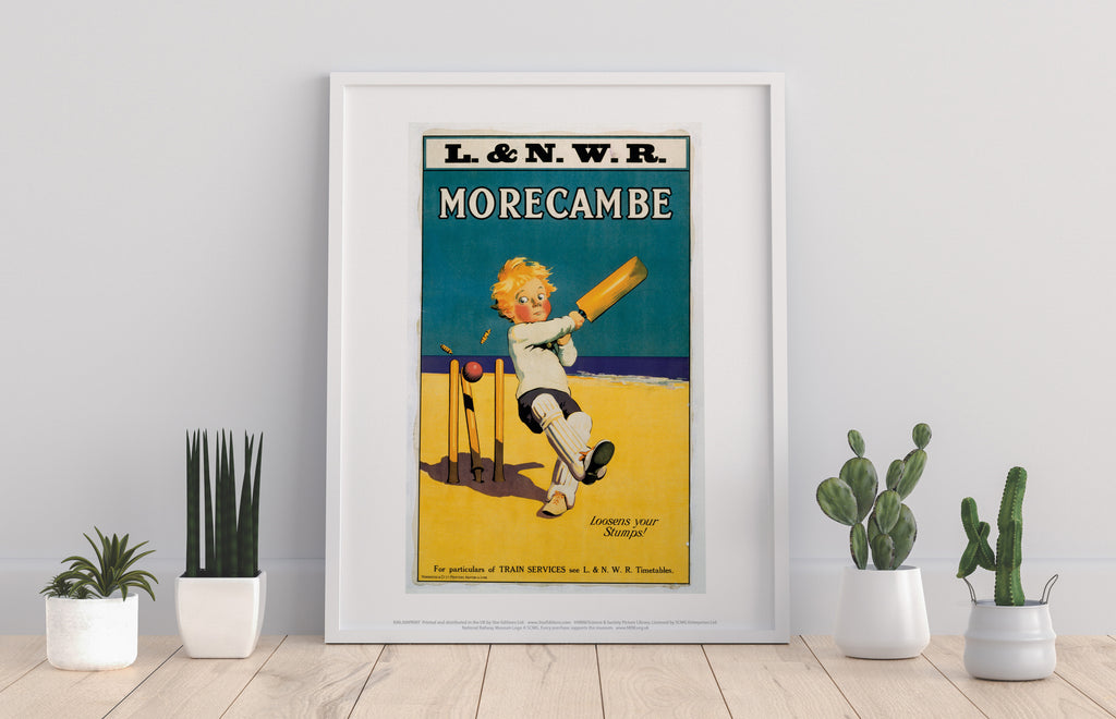 Morecambe - Loosens Your Stumps - 11X14inch Premium Art Print