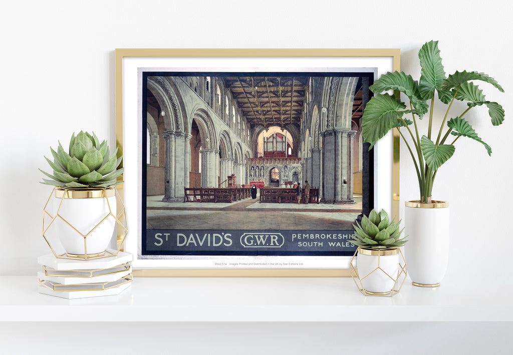 St. David's - Pembrokeshire South Wales - Premium Art Print
