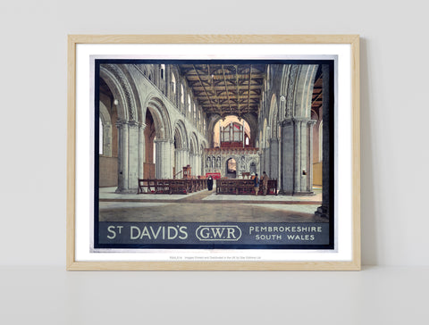 St. David's - Pembrokeshire South Wales - Premium Art Print