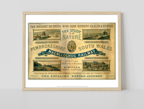 Pembrokeshire South Wales - Maenclochog Railway Art Print