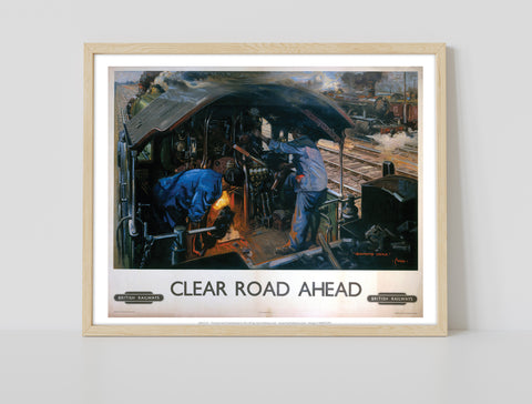 Clear Road Ahead - Monmouth Castle - Premium Art Print