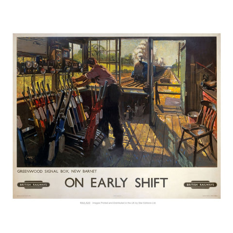 On Early Shift - Greenwood Signal Box