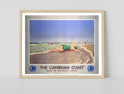 The Cambrian Coast - Miles Of Glorious Sands - Art Print