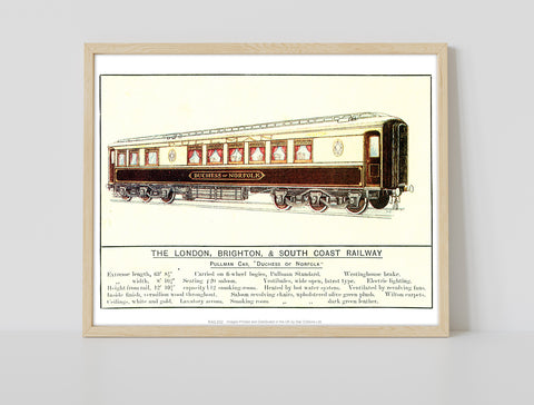 Pullman Car, Duchess Of Norfolk - 11X14inch Premium Art Print