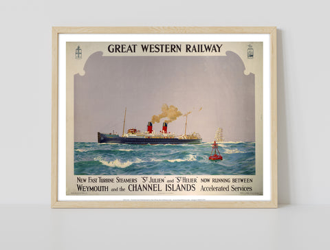 St Julien, St Helier - Weymouth To Channel Islands Art Print