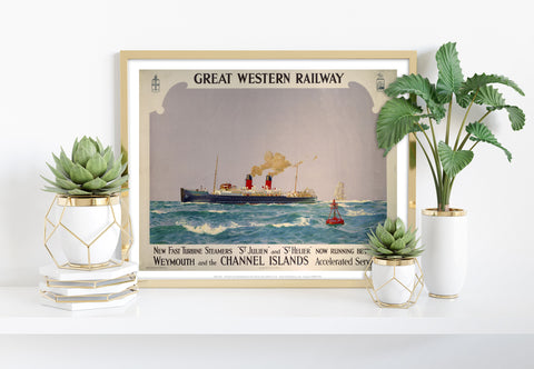 St Julien, St Helier - Weymouth To Channel Islands Art Print