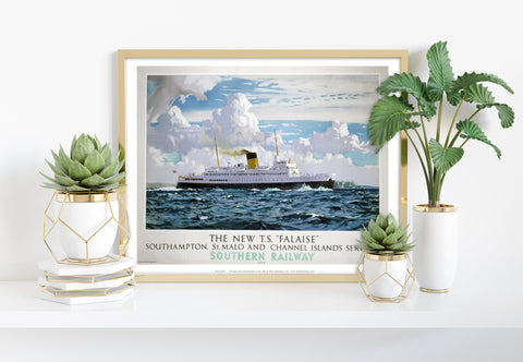 St. Mala And Channel Islands Art Print