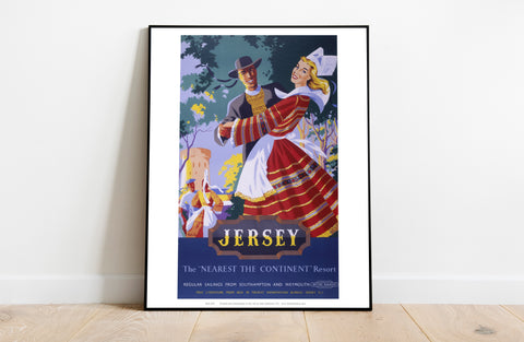 Jersey - Nearest Continent Resort - 11X14inch Premium Art Print