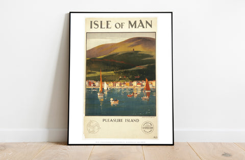 Isle Of Man - Pleasure Island - 11X14inch Premium Art Print