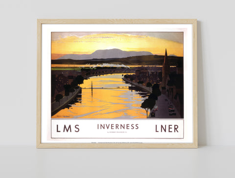 Inverness Sunset - 11X14inch Premium Art Print