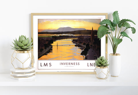 Inverness Sunset - 11X14inch Premium Art Print