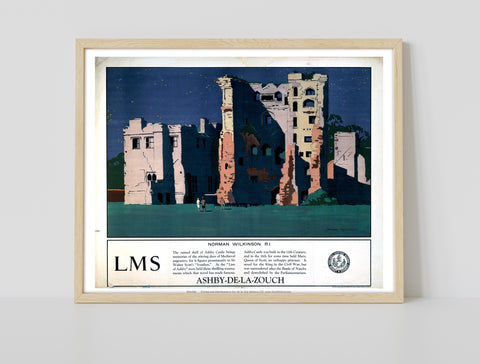 Ashby Castle - Ashby-De-La-Zouch - 11X14inch Premium Art Print