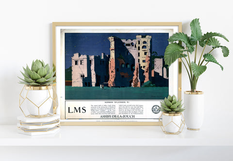 Ashby Castle - Ashby-De-La-Zouch - 11X14inch Premium Art Print