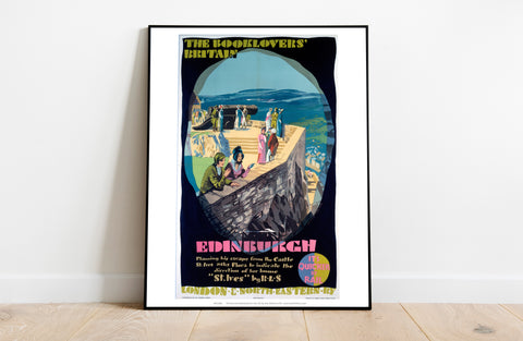 The Booklovers' Britain - Edinburgh - Premium Art Print