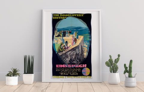 The Booklovers' Britain - Edinburgh - Premium Art Print