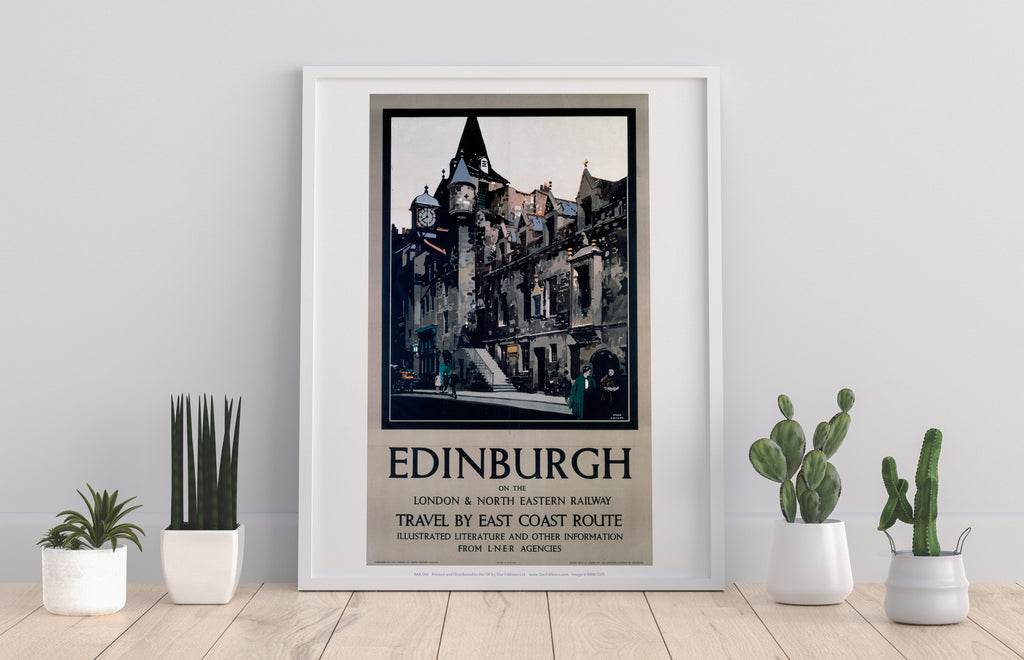 Edinburgh - London And North Eastern Railway Art Print