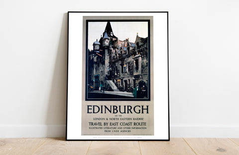 Edinburgh - London And North Eastern Railway Art Print