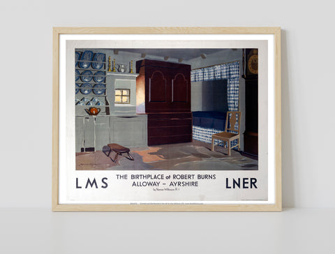 The Birthplace Of Robert Burns - Alloway Ayrshire Art Print