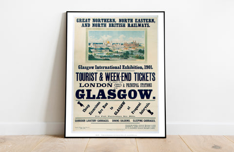 Glasgow International Exhibition - Railways Art Print