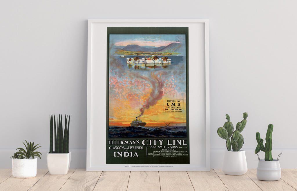 Ellerman's City Line - Railway Art Print