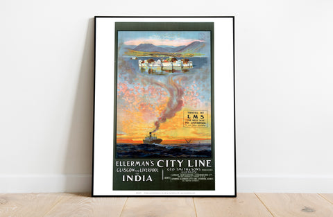 Ellerman's City Line - Railway Art Print