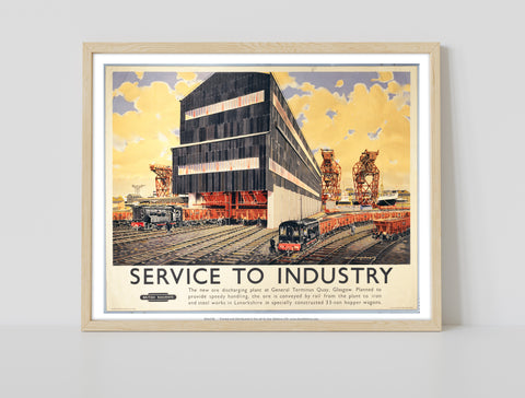 Service To Industry, Glasgow - 11X14inch Premium Art Print