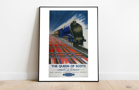 Queen Of Scots - London And Glasgow British Rail Art Print