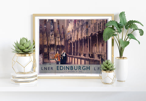 St Giles Cathedral, Edinburgh - 11X14inch Premium Art Print