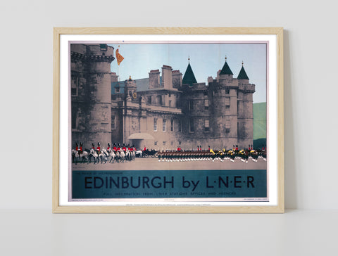 The Palace Of Holyroodhouse - Edinburgh By Lner Art Print