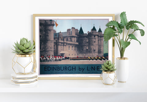 The Palace Of Holyroodhouse - Edinburgh By Lner Art Print