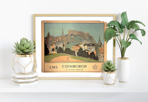 Edinburgh - Lms - 11X14inch Premium Art Print