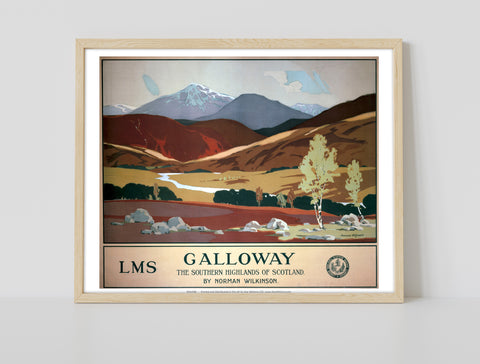 Galloway, The Southern Highlands Of Scotland - Art Print
