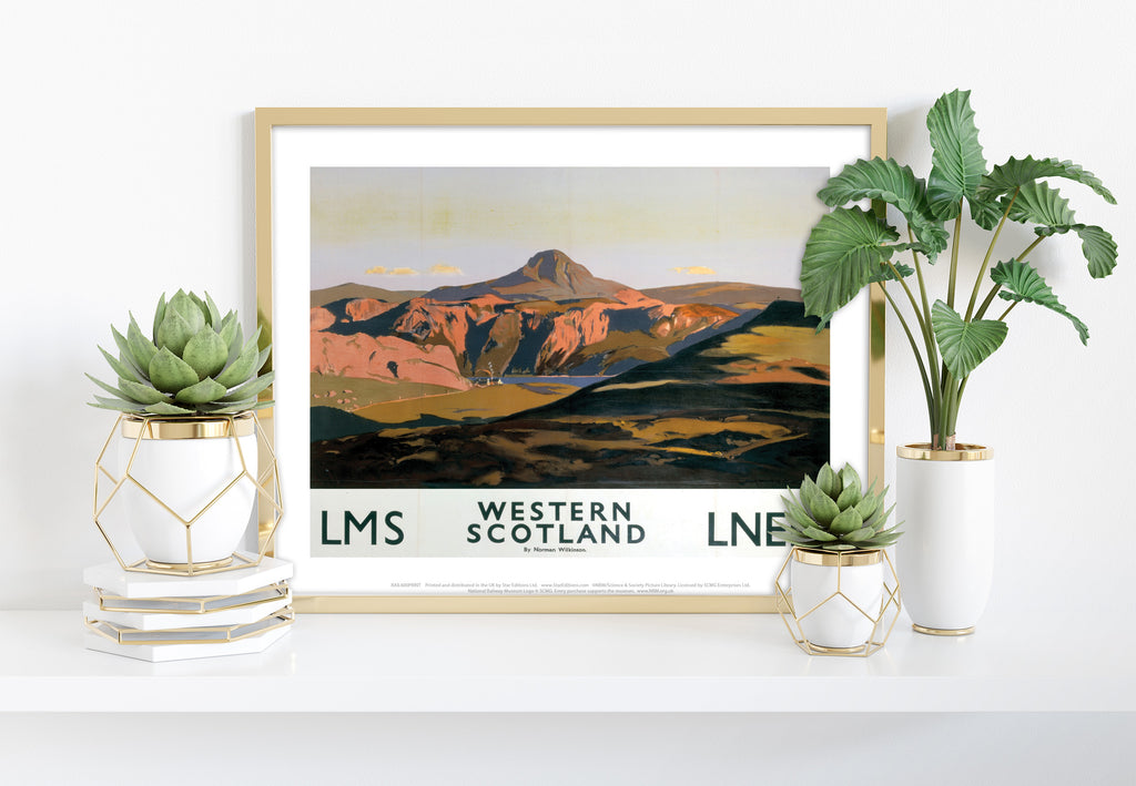 Western Scotland - 11X14inch Premium Art Print