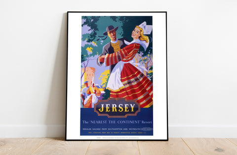 Jersey, Nearest The Continent Resort - Premium Art Print