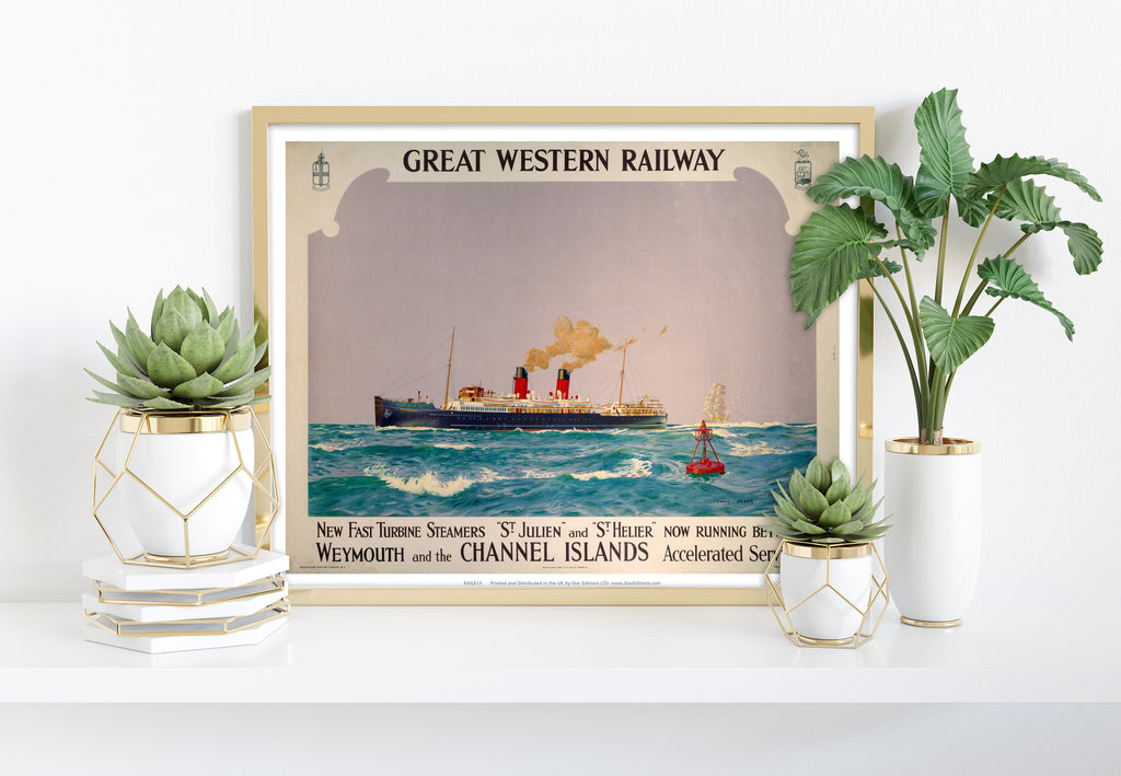 St Julien And St Helier - Great Western Railway Art Print